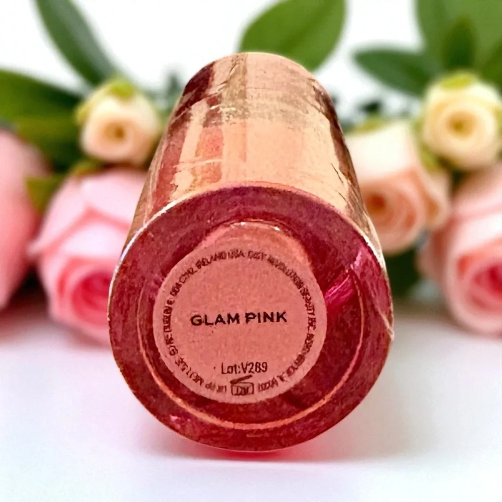 💎 Revolution Beauty Glaze Lip Oil Glam Pink Cherry Scented Hyaluronic Acid New